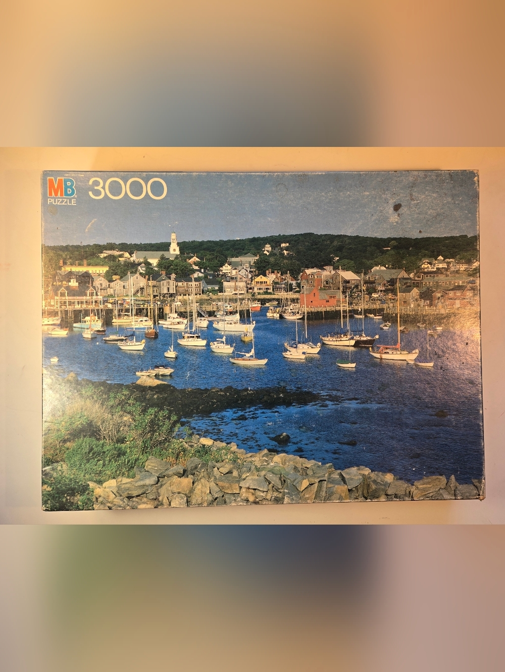 MB Rockport Harbor MA 3000 Piece Jigsaw Puzzle  4550-7